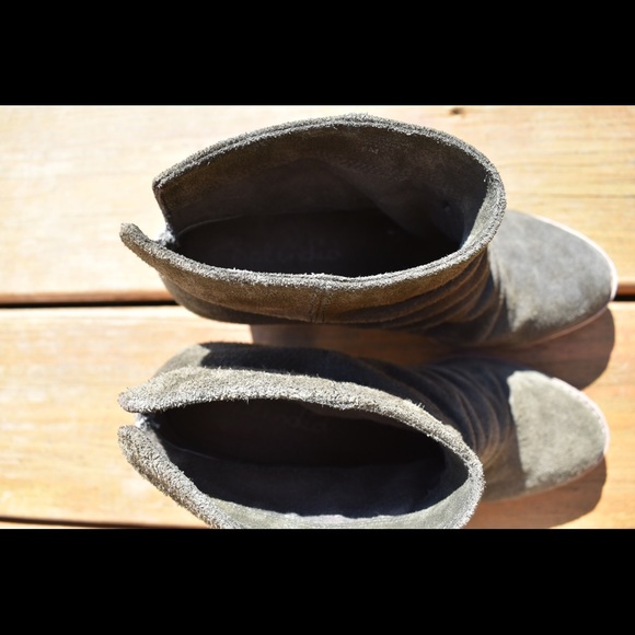 Army green ankle boots💚 - Picture 5 of 6